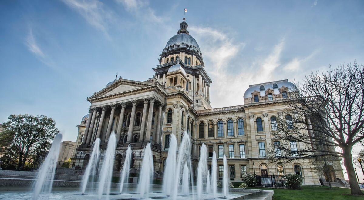 Illinois Rainy Day Fund Almost Nil While Other States Hit Record