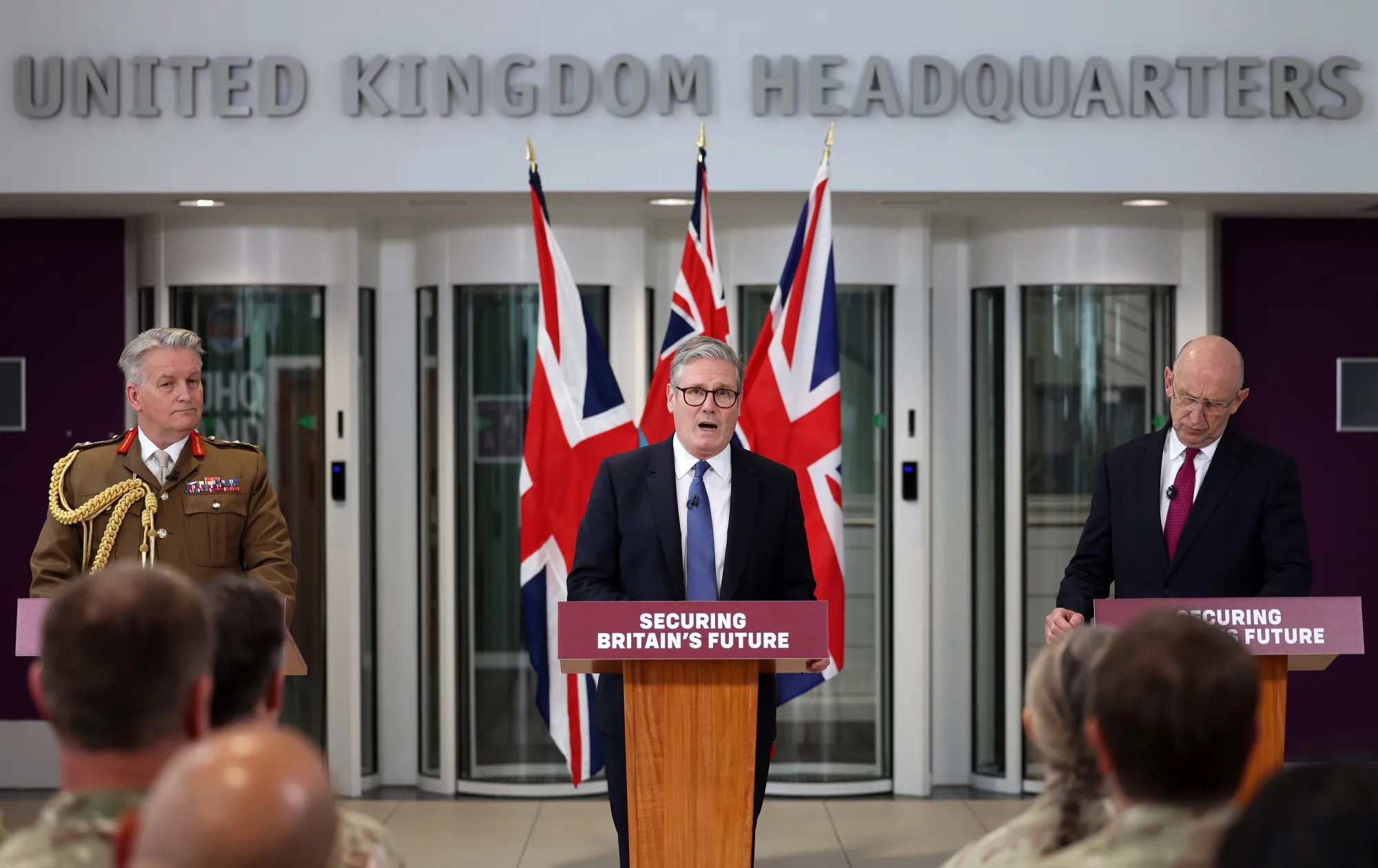 UK prime minister Keir Starmer has vowed to make Britain war-ready.