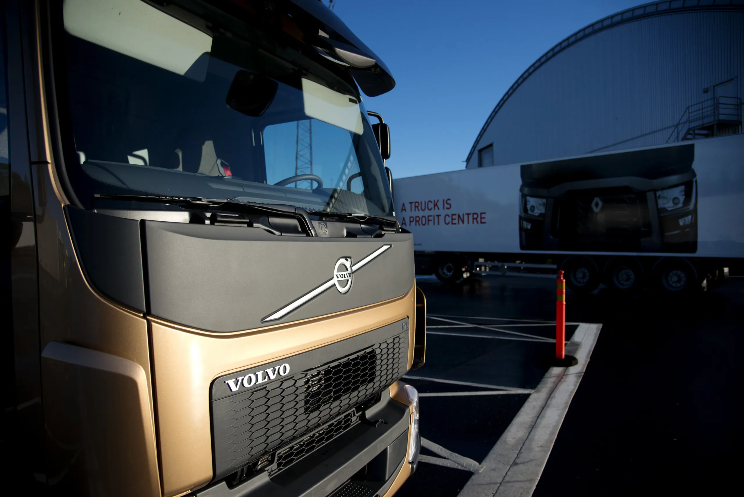 Volvo AB Chief Executive Officer Olof Persson At Volvo Trucks Demo Center