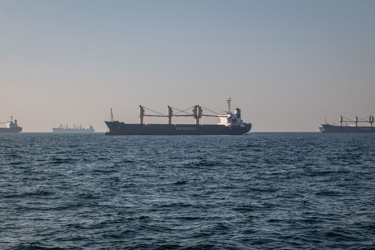 Five Grain Ships Struck Near Russian Black Sea Ports