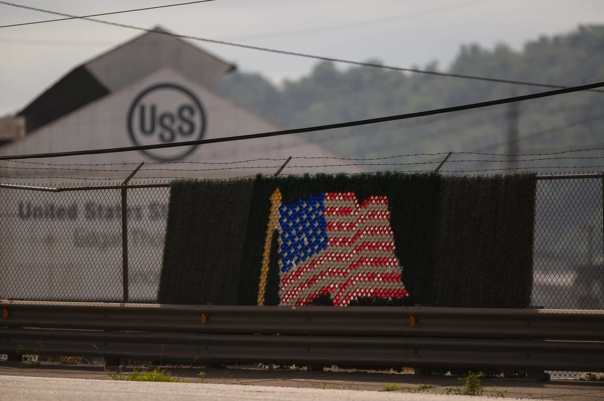 Stars, stripes and steel.