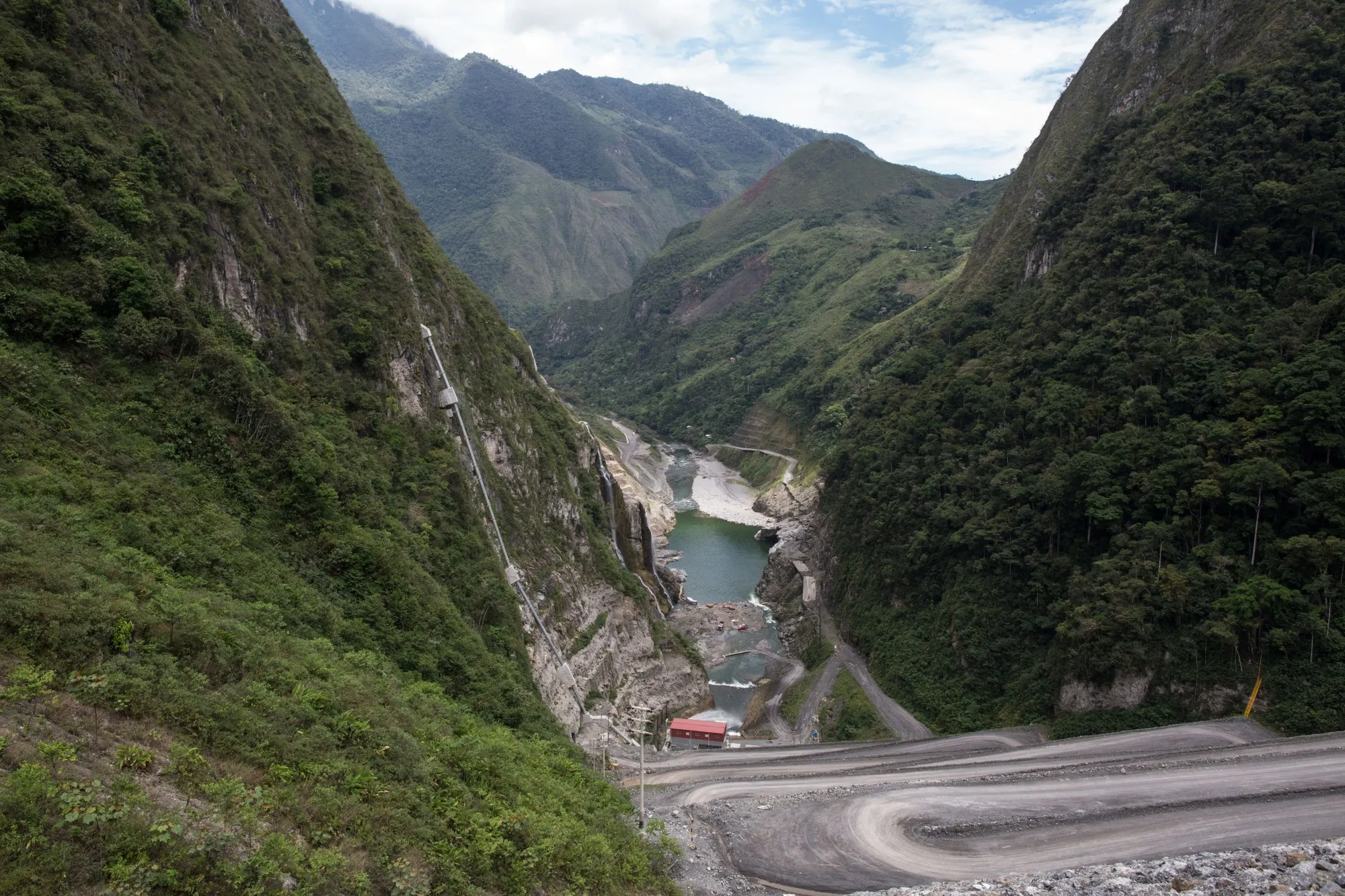 The Chaglla hydroelectric plant in Peru in 2016.