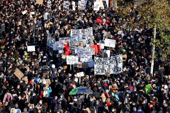 Protest Against Macron’s Security Law Turns Violent In Paris