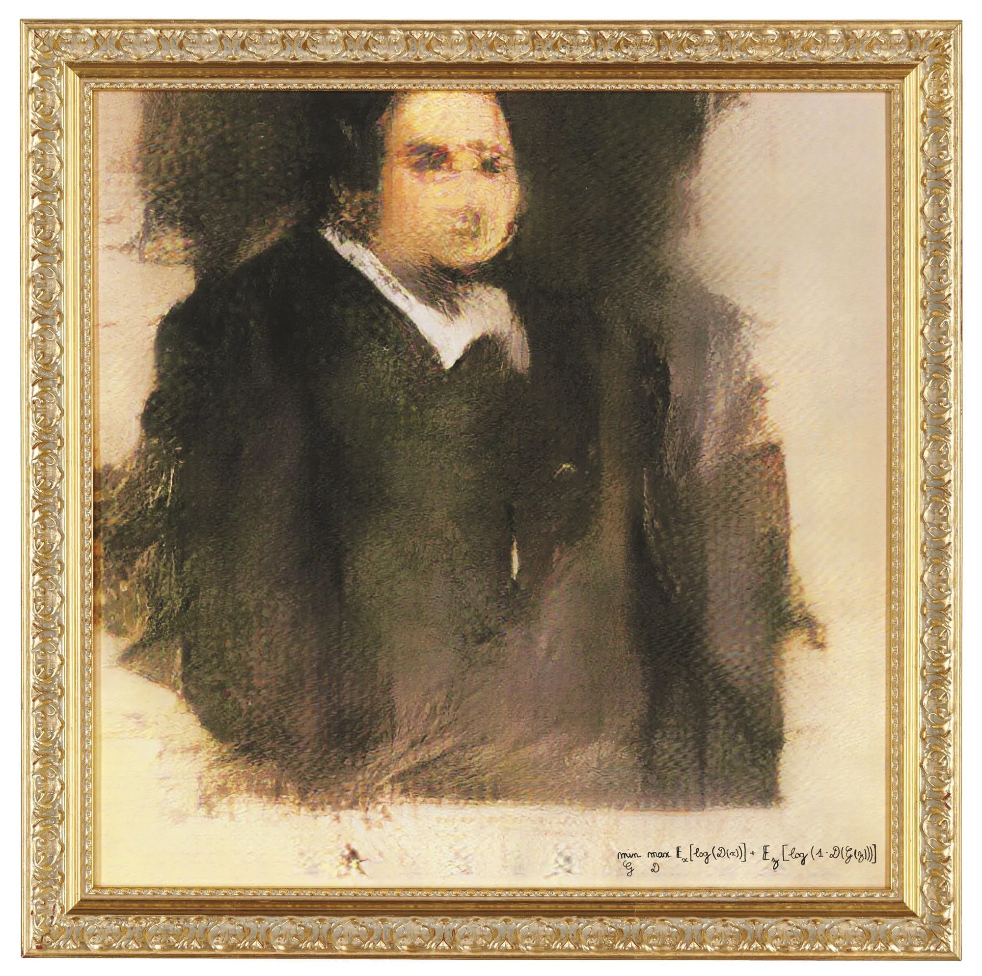 Portrait of Edmond de Belamy, from La Famille de Belamy