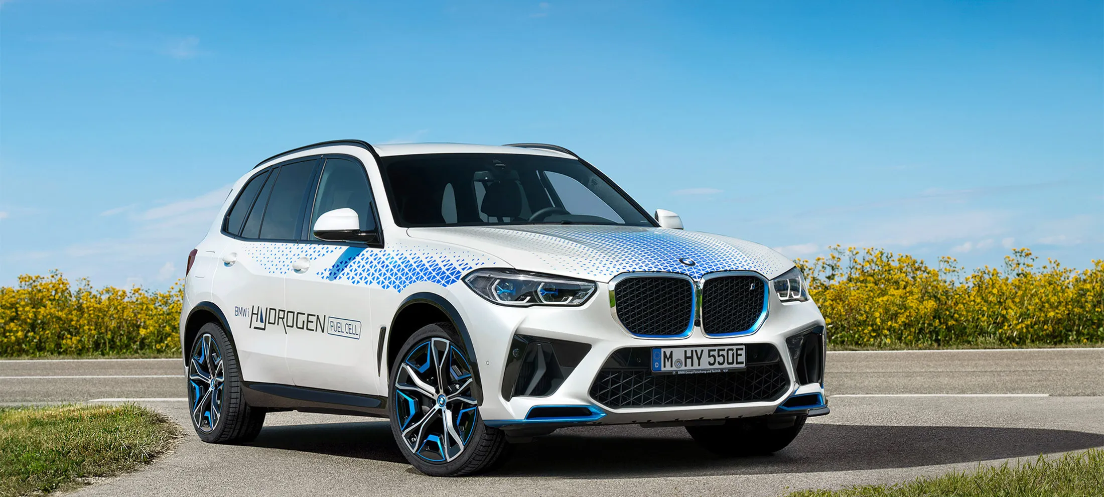 The iX5 concept, one of BMW’s attempts at hydrogen power.