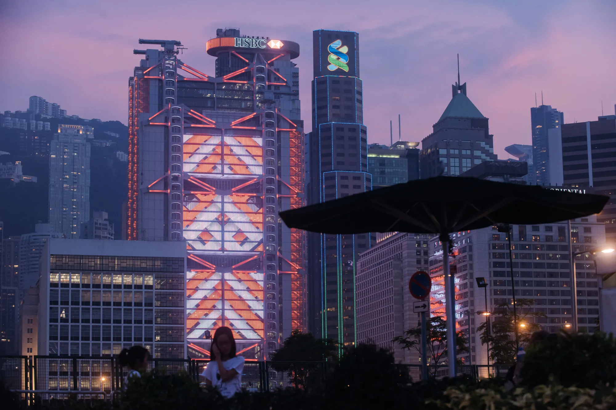 The HSBC&nbsp;headquarters&nbsp;in Hong Kong.