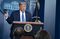President Trump Holds News Conference In Brady Press Briefing Room