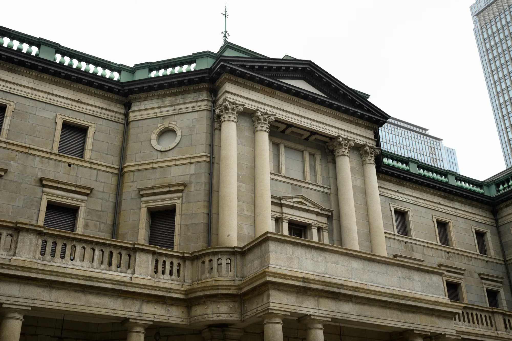 The Bank of Japan (BOJ) headquarters in Tokyo, Japan.