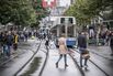 Shoppers in Zurich. 