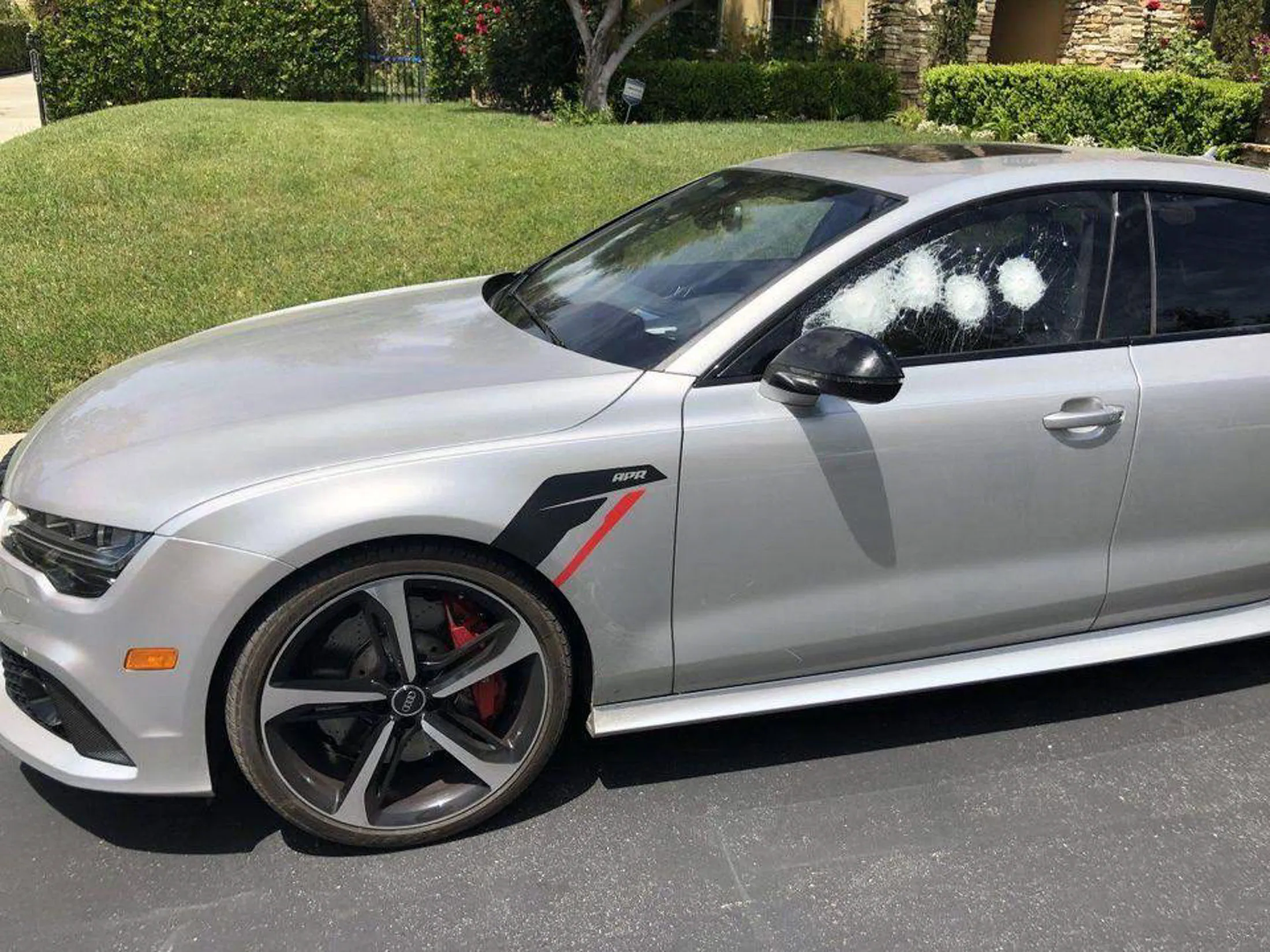An Audi armored by ArmorMax and owned&nbsp;by Jeff Engen, the founder&nbsp;of&nbsp;AddArmor.&nbsp;