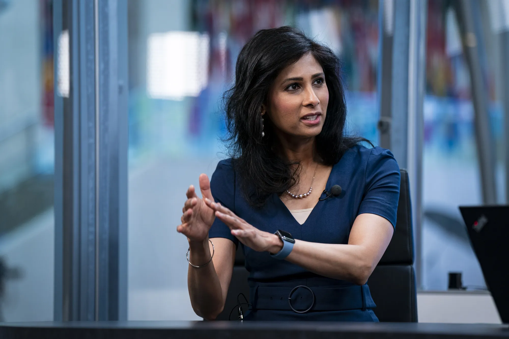 Gita Gopinath, first deputy managing director of International Monetary Fund.