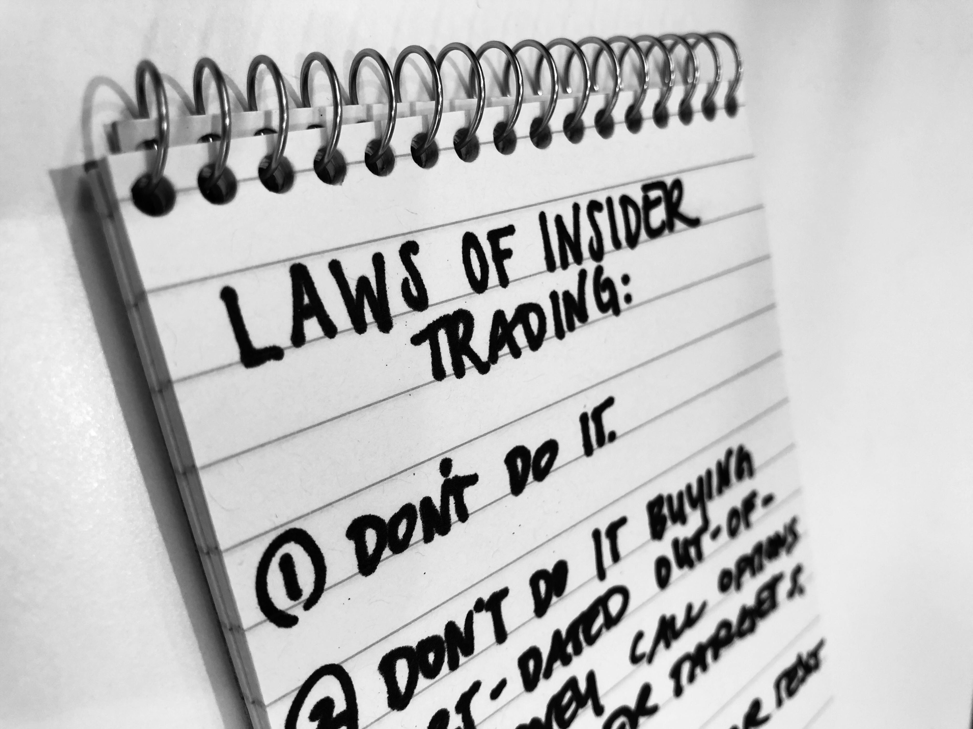 The 10 Laws Of Insider Trading Bloomberg