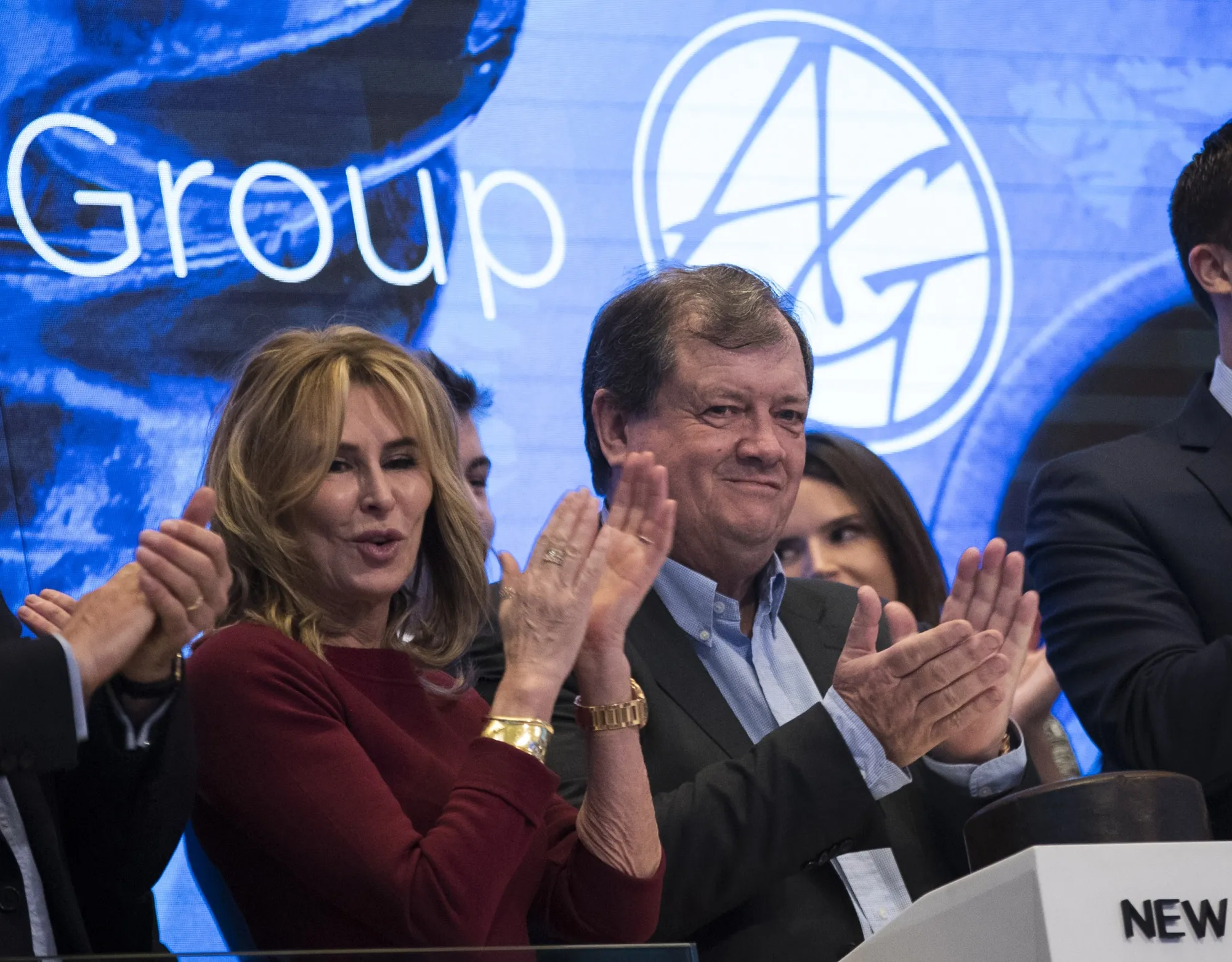 Ardagh Group chairman Paul Coulson at the&nbsp;New York Stock Exchange.&nbsp;