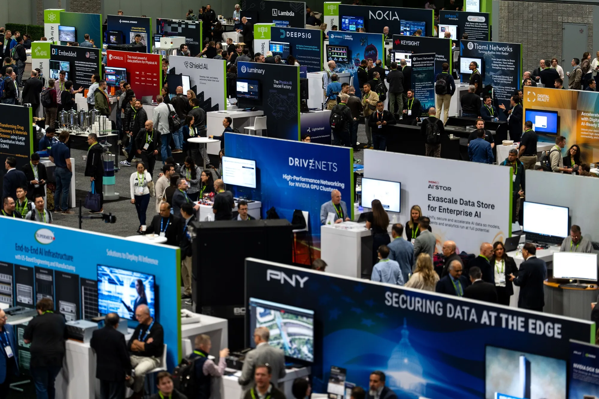 The recent Nvidia GPU Technology Conference&nbsp;in Washington.&nbsp;