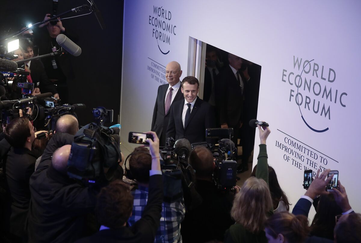 The 2018 World Economic Forum Arrives In Davos In Pictures Bloomberg