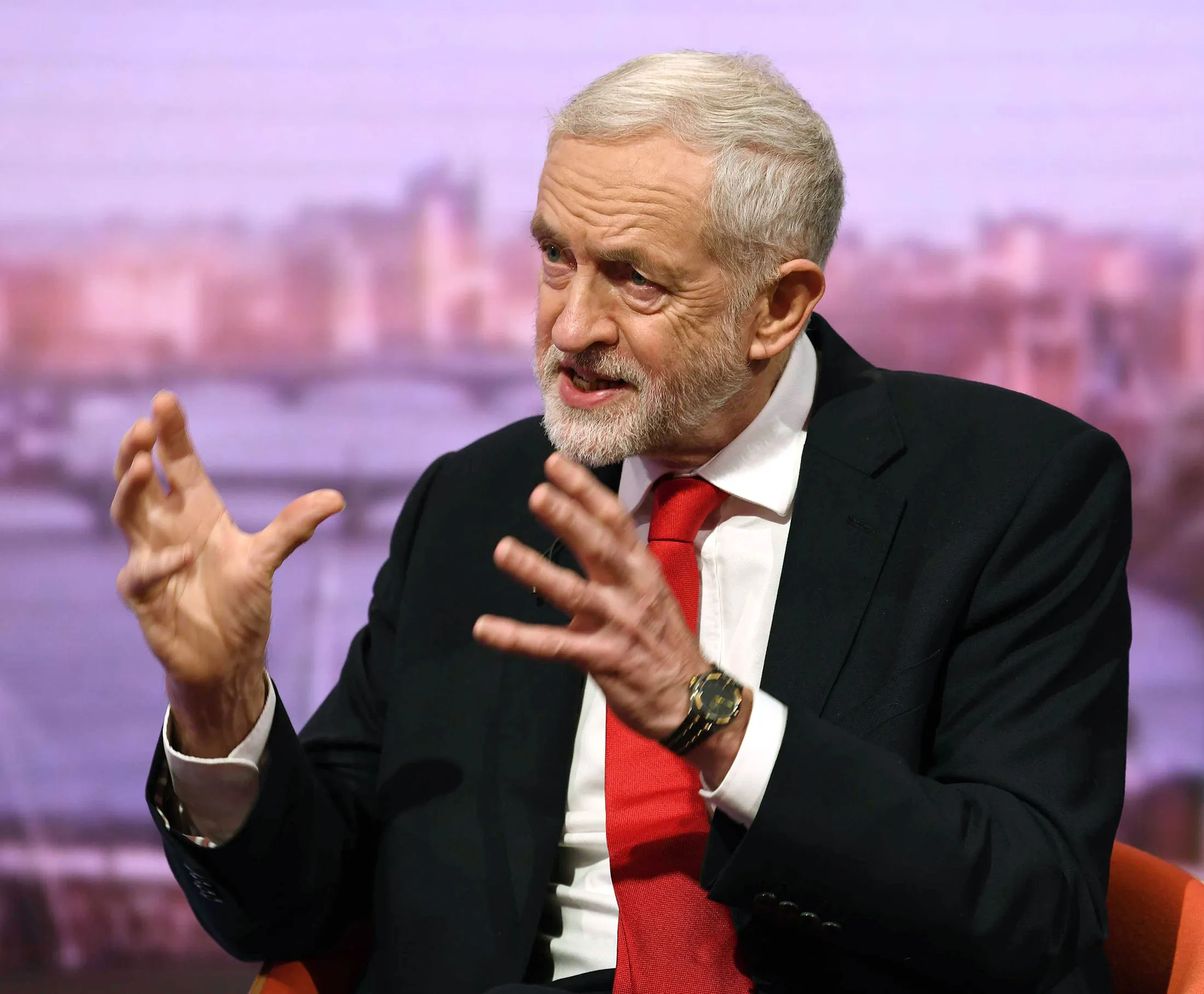 Jeremy Corbyn on Jan. 13.