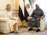 Ukraine First Lady Olena Zelenska in UAE Amid Russia's War