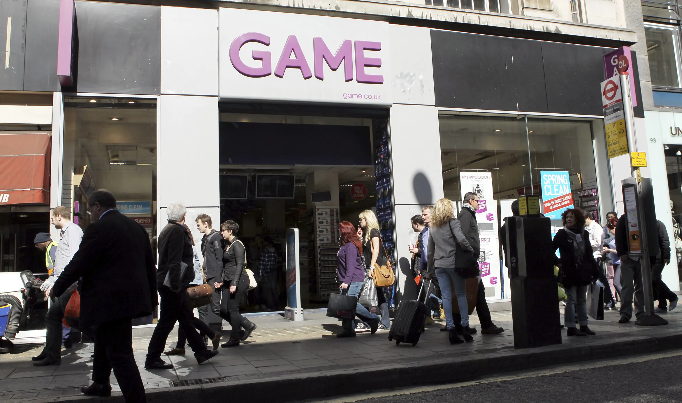 A Game Retail shop in London.