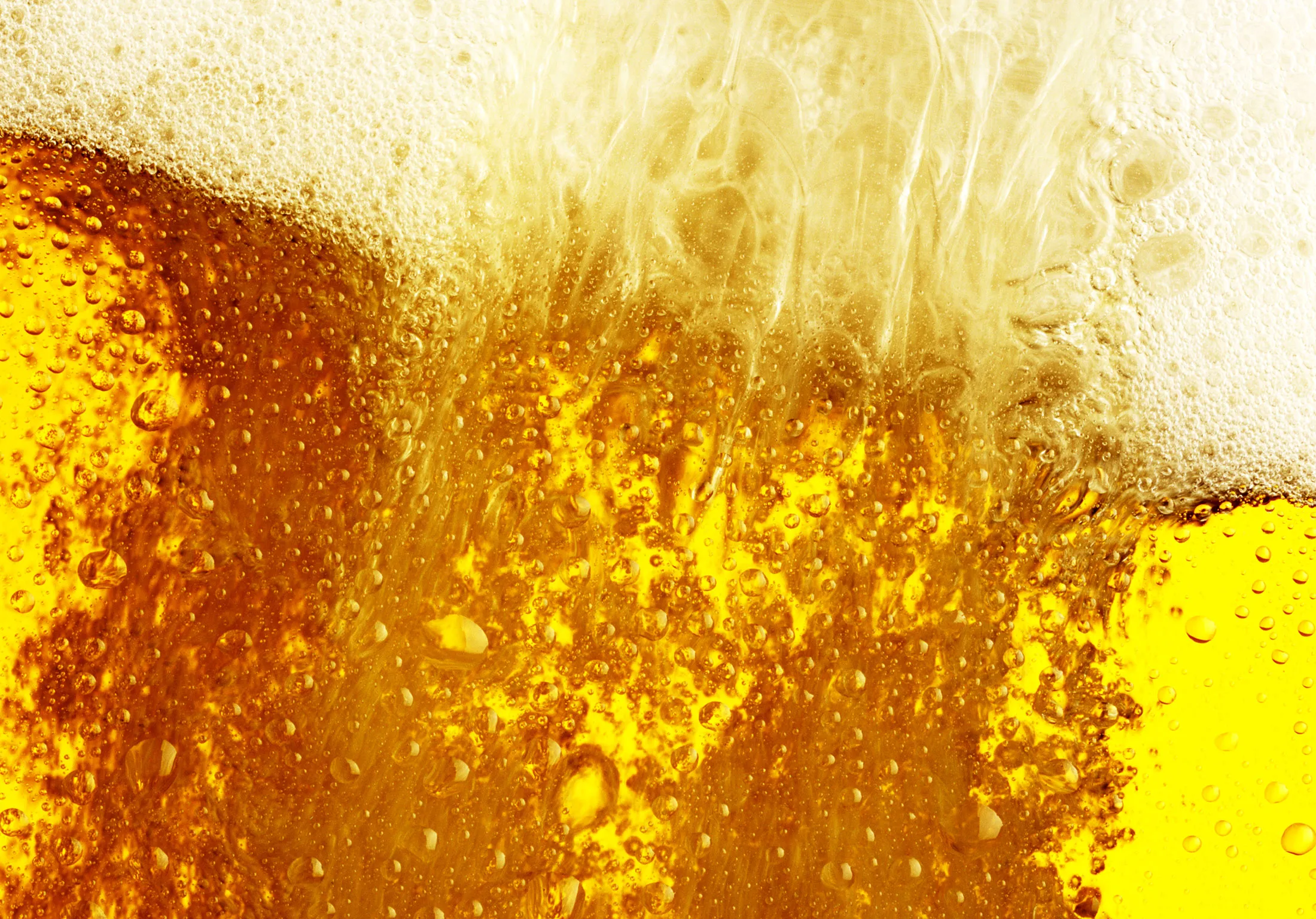 Beer bubbles