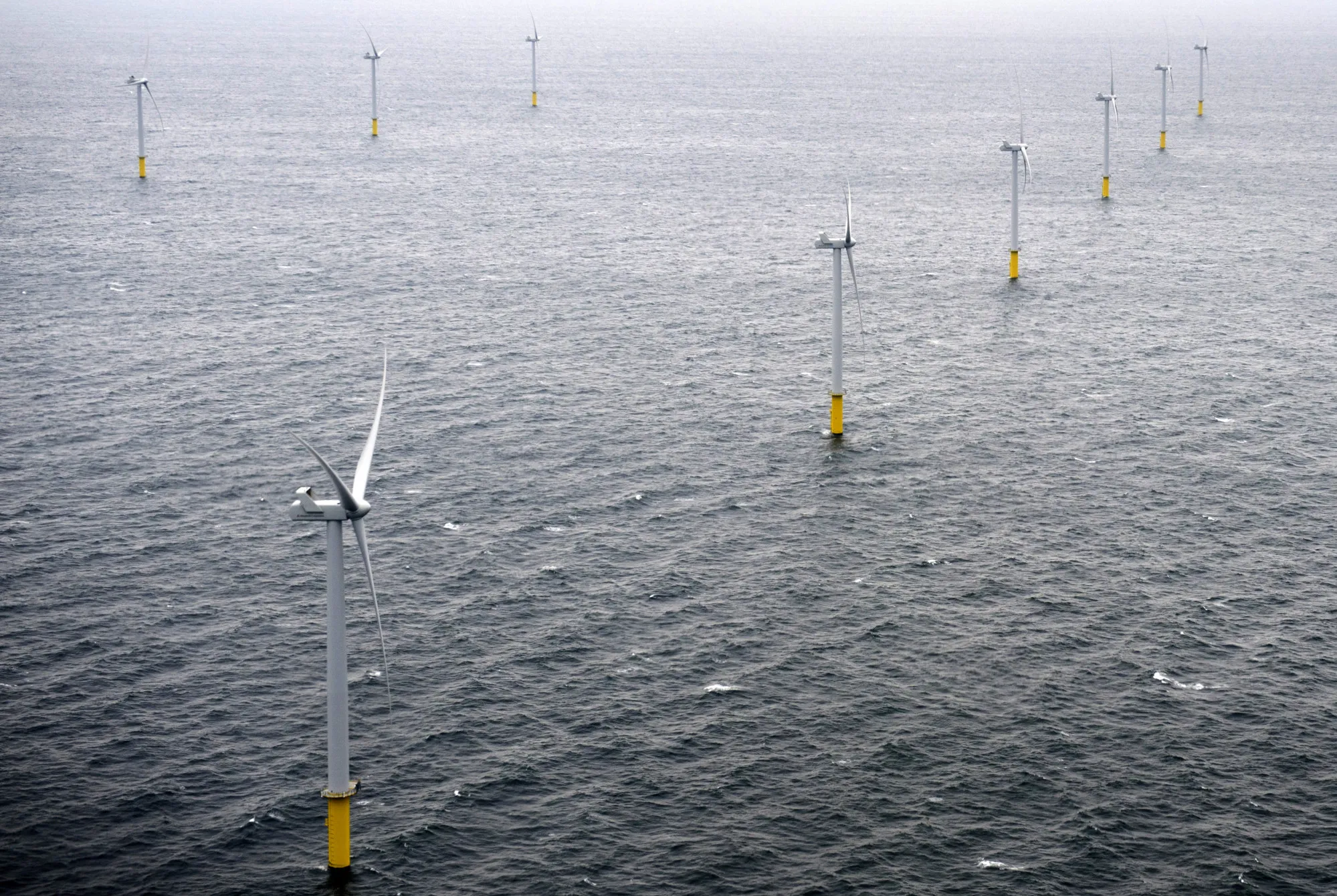 Eneco Luchterduinen wind farm, developed by the Dutch energy company Eneco and Japan’s Mitsubishi Corp.