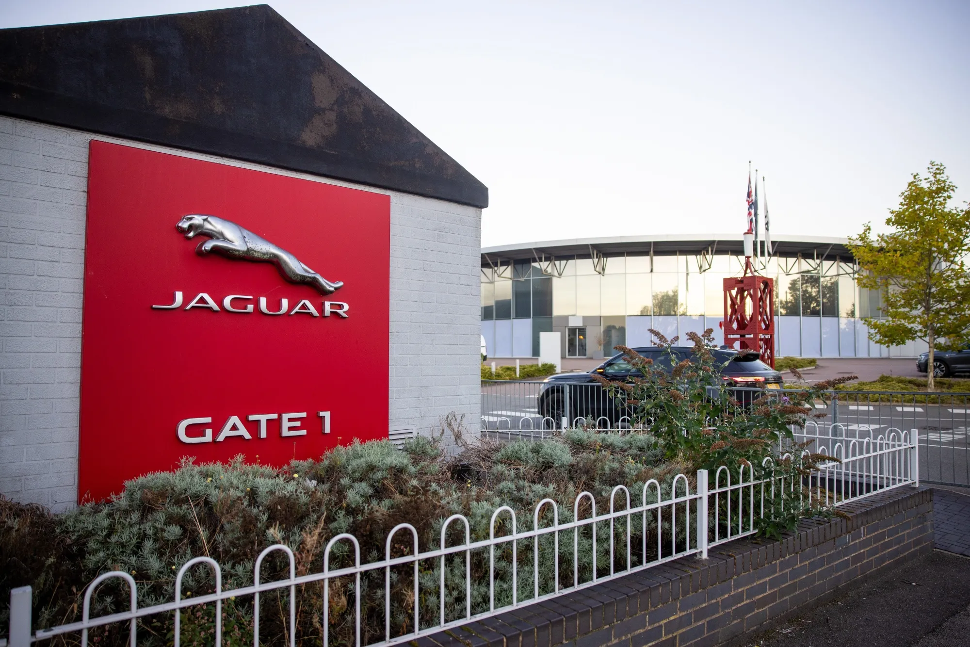The Jaguar Land Rover manufacturing plant in Castle Bromwich, UK.