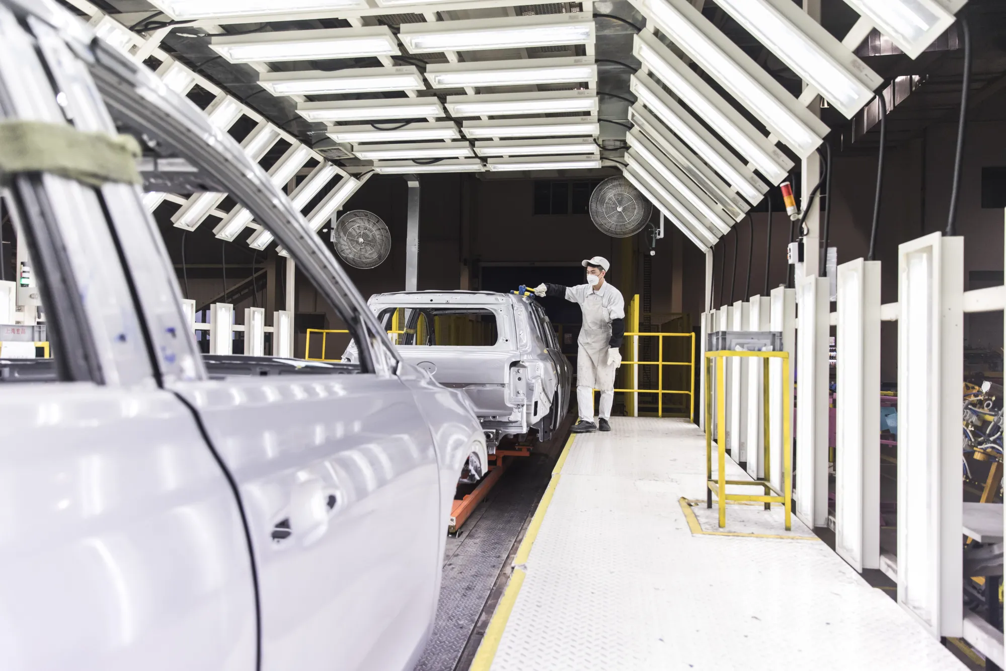Production of Trumpchi SUVs at a Guangzhou Automobile Group Co. Plant