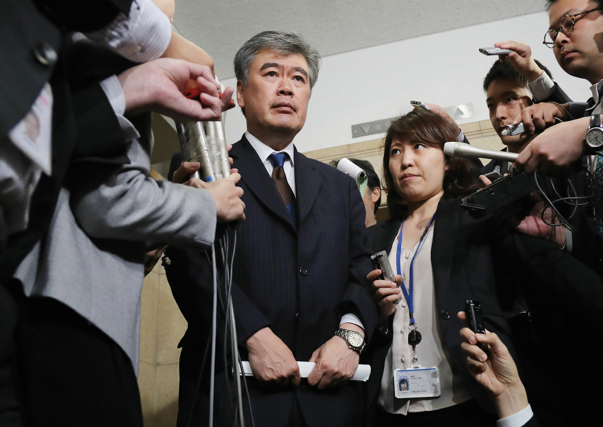 Sexual-Harassment Scandal Reaches High Into Japanese Government image image