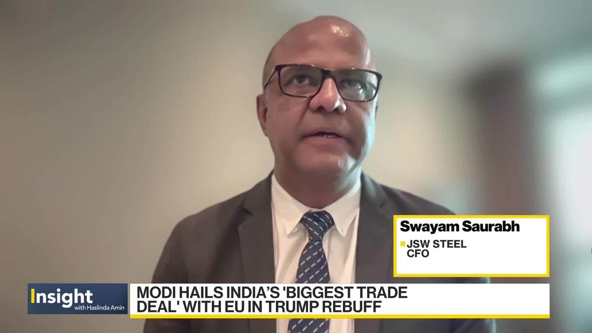 India's JSW Steel On EU-India Deal Trade Impact