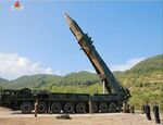 This image made from video of a news bulletin aired by North Korea's KRT on Tuesday, July 4, 2017.