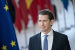 Sebastian Kurz, Austria's chancellor, arrives at a European Union (EU) leaders summit in Brussels, Belgium, on Friday, March 22, 2019.