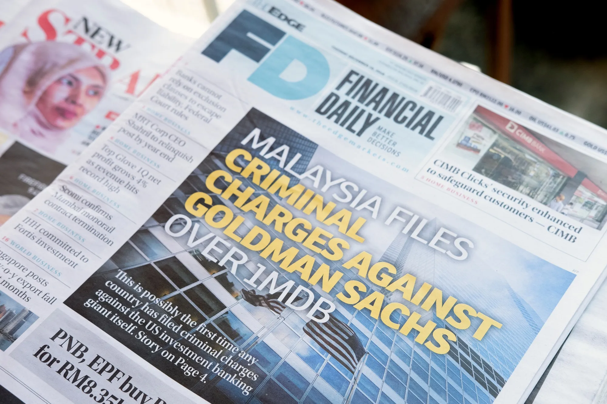 1MDB can’t fade from the headlines soon enough for Goldman.