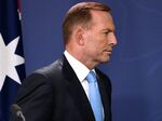 Australia's Prime Minister Tony Abbott following a news conference in Sydney, Australia, on Feb. 6, 2015.
