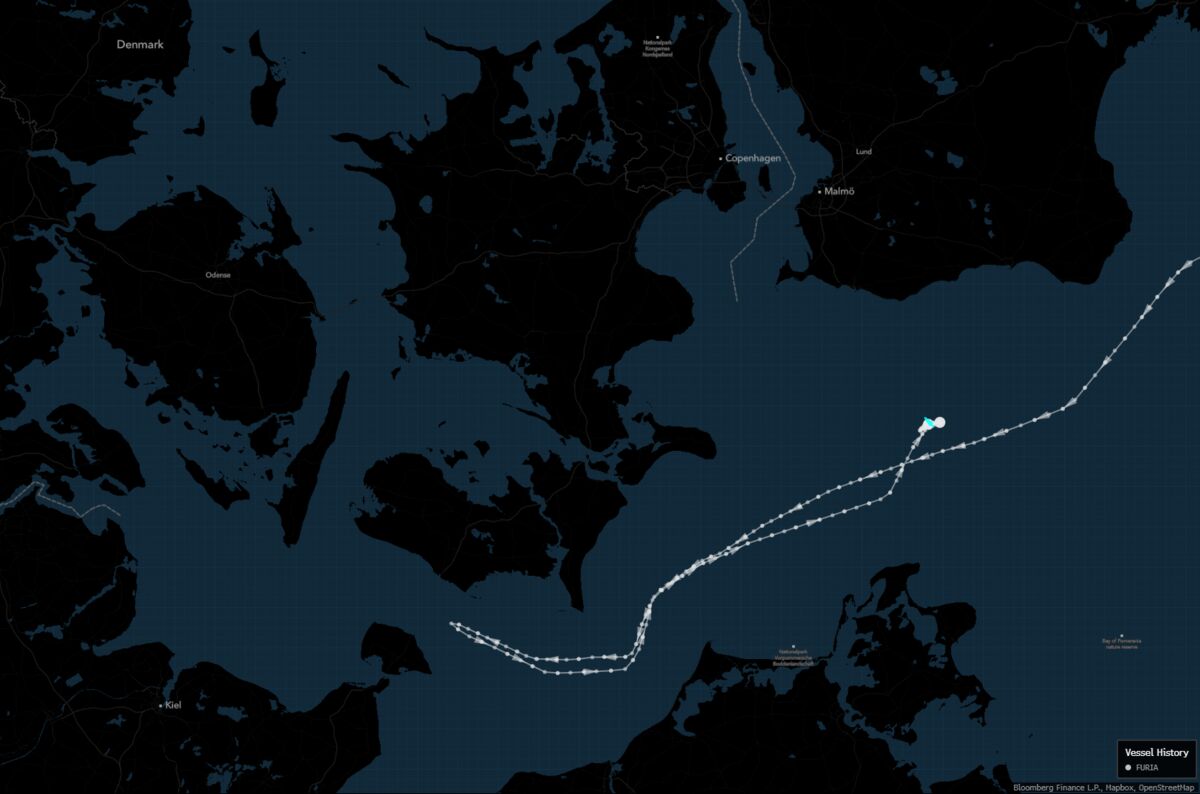 India-Bound Tanker Carrying Russian Crude U-Turns in Baltic Sea