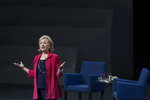Hillary Clinton in Mexico City, September 5 2014