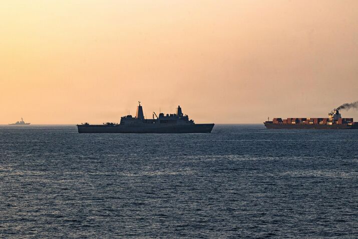 U.S. Conducts Blockade Operations Near Strait Of Hormuz