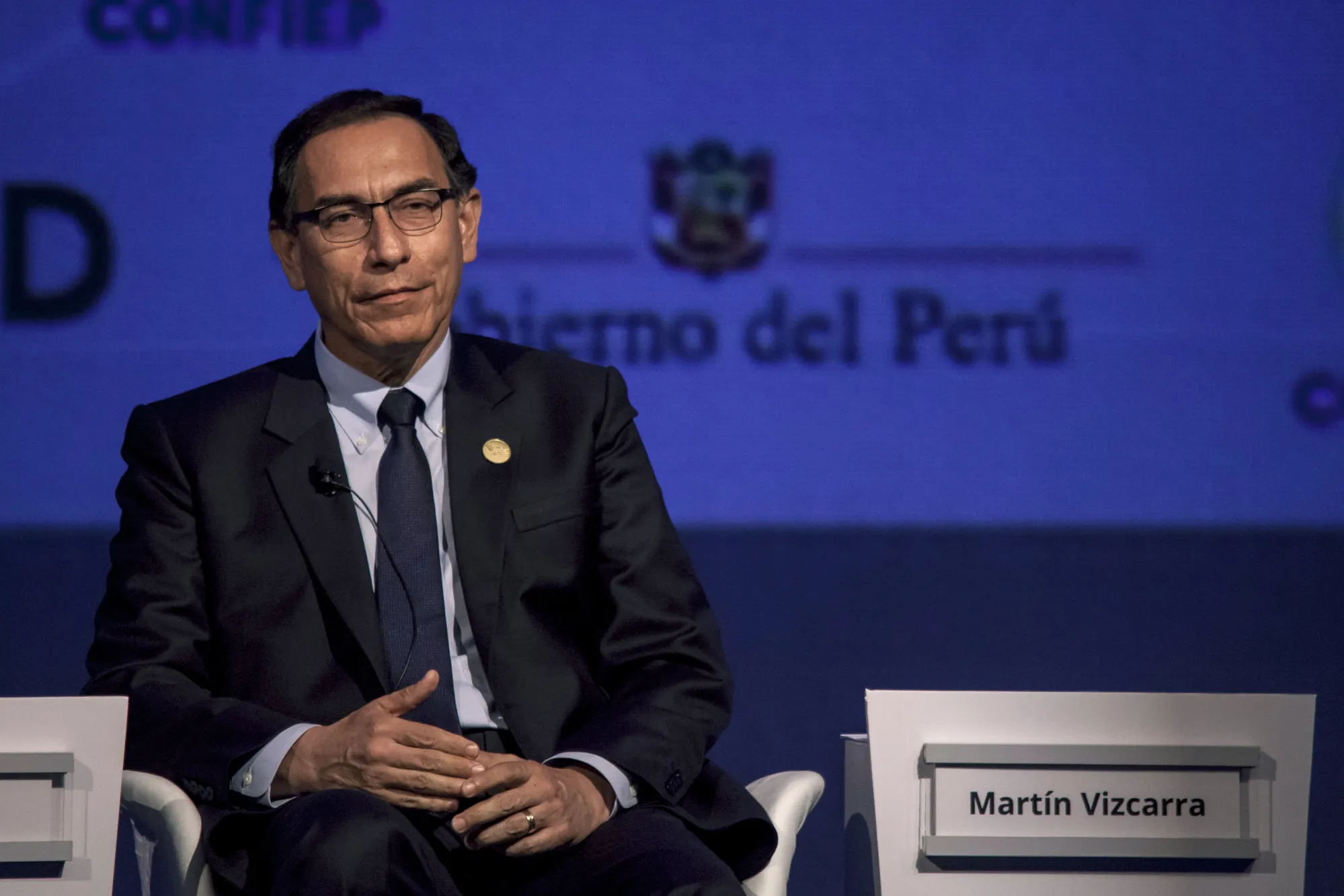 Peruvian President Martin Vizcarra