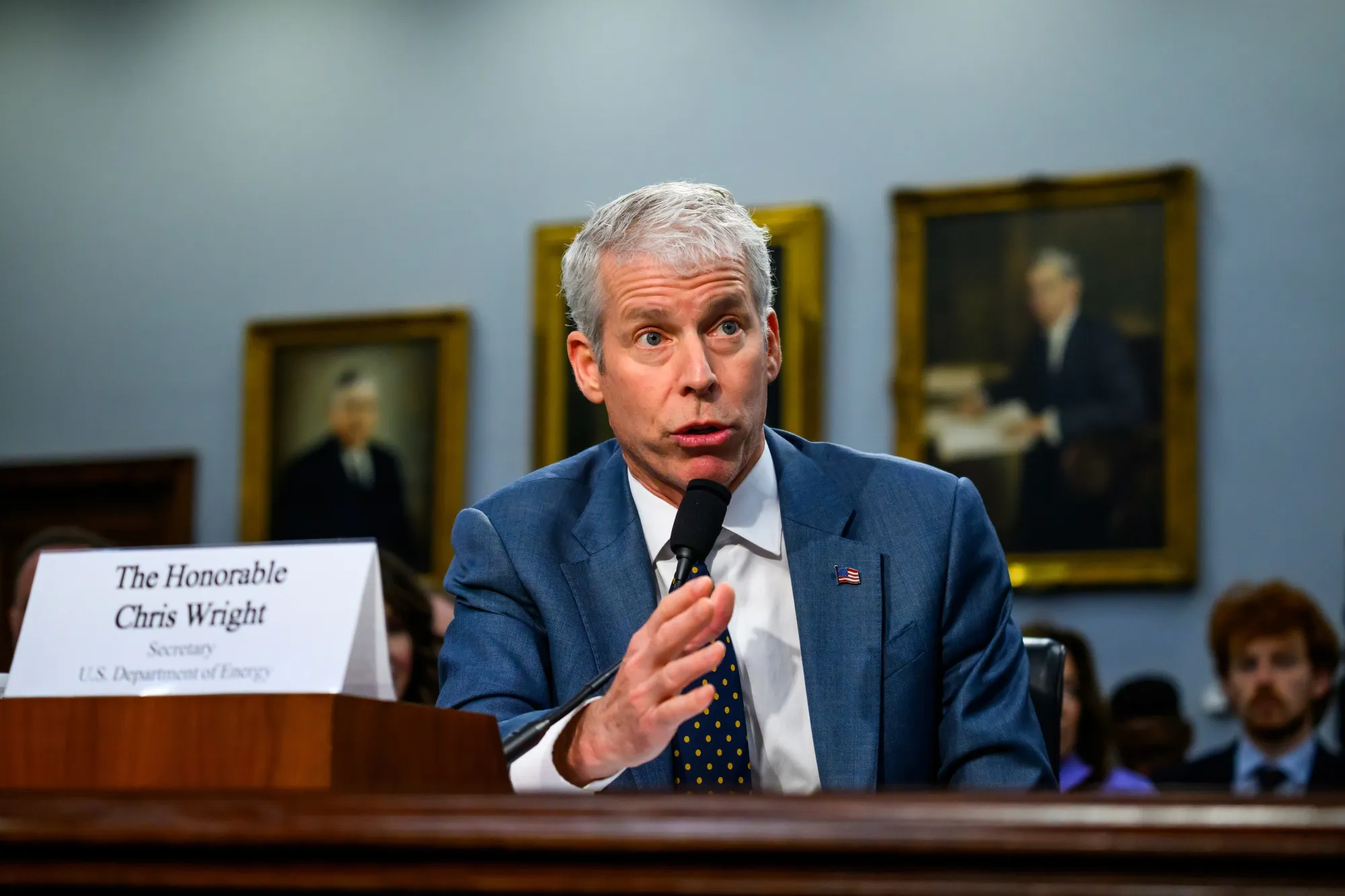 Energy Secretary&nbsp;Chris Wright