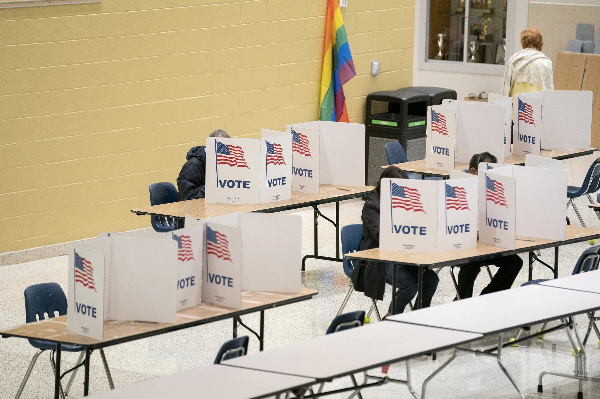 Voters Cast Ballots In Virginia Governor Election 
