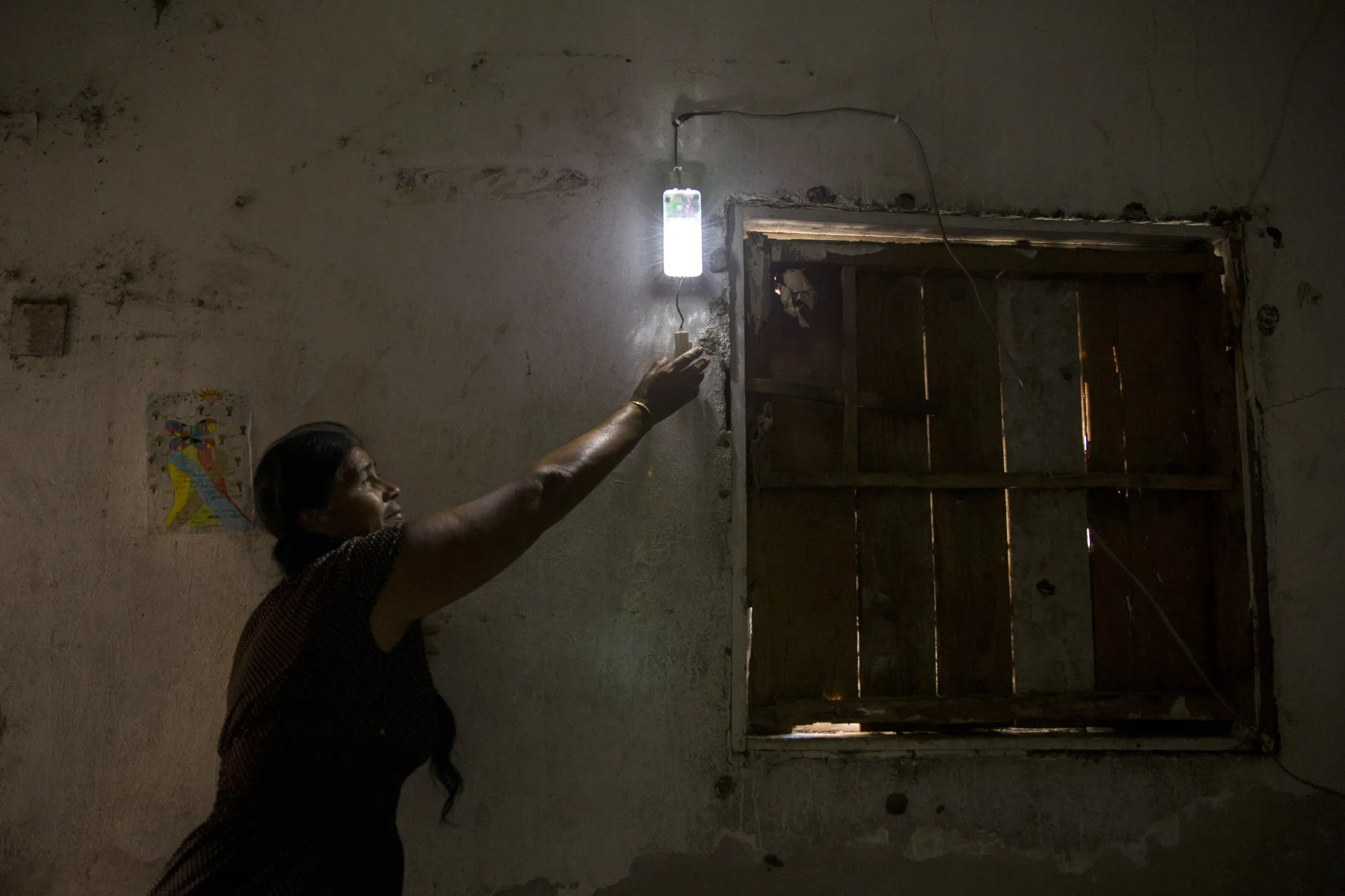 Norma Guerra at her home in the town of Cachimbo, on Feb. 14.