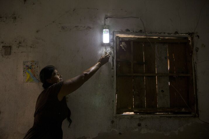 Norma Guerra at her home in the town of Cachimbo, on Feb. 14.