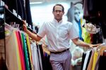 Dov Charney, chairman and chief executive officer of American Apparel, stands for a portrait in a company retail store in New York on July 29, 2010