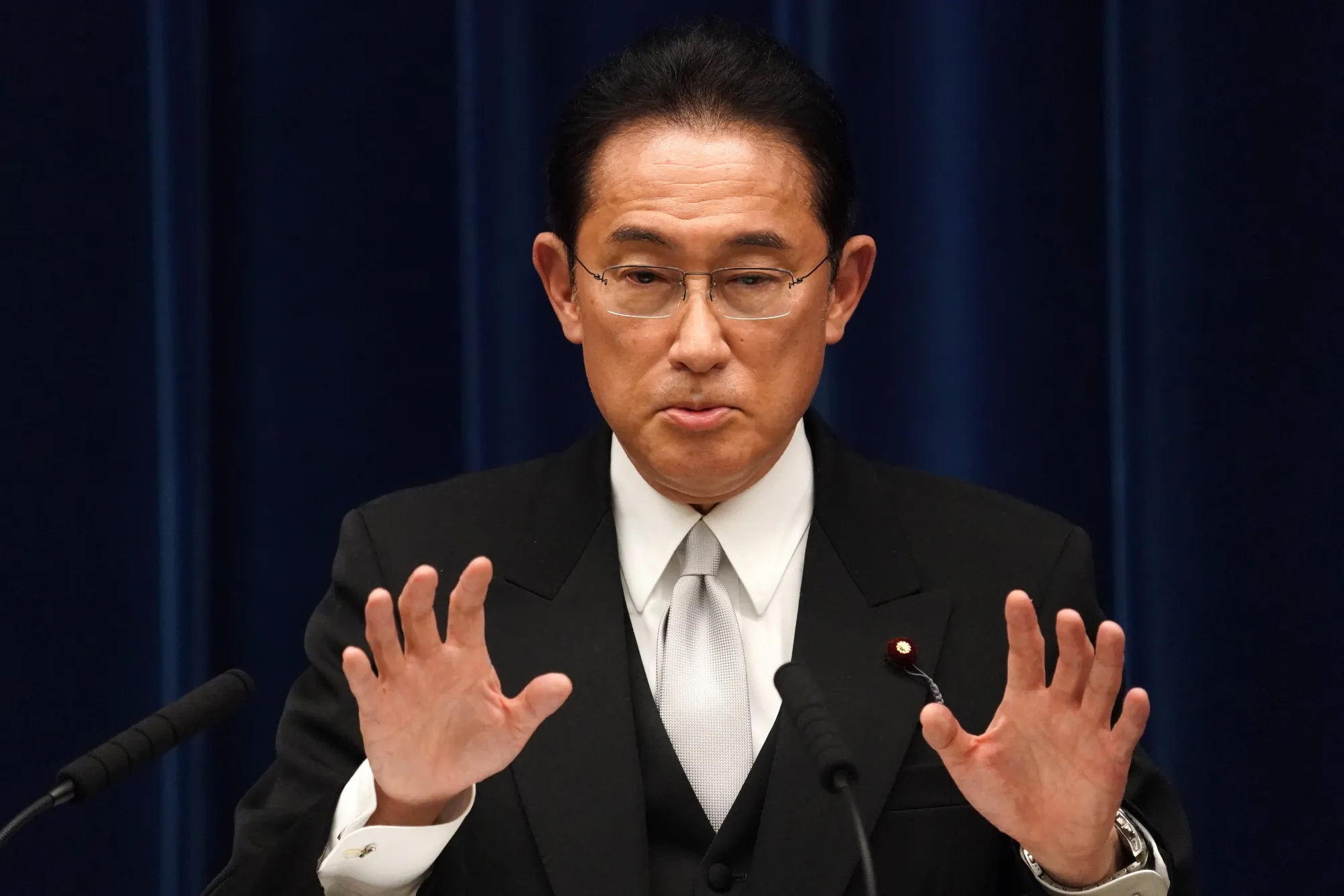 Fumio Kishida in Tokyo, Japan, on Oct. 4.