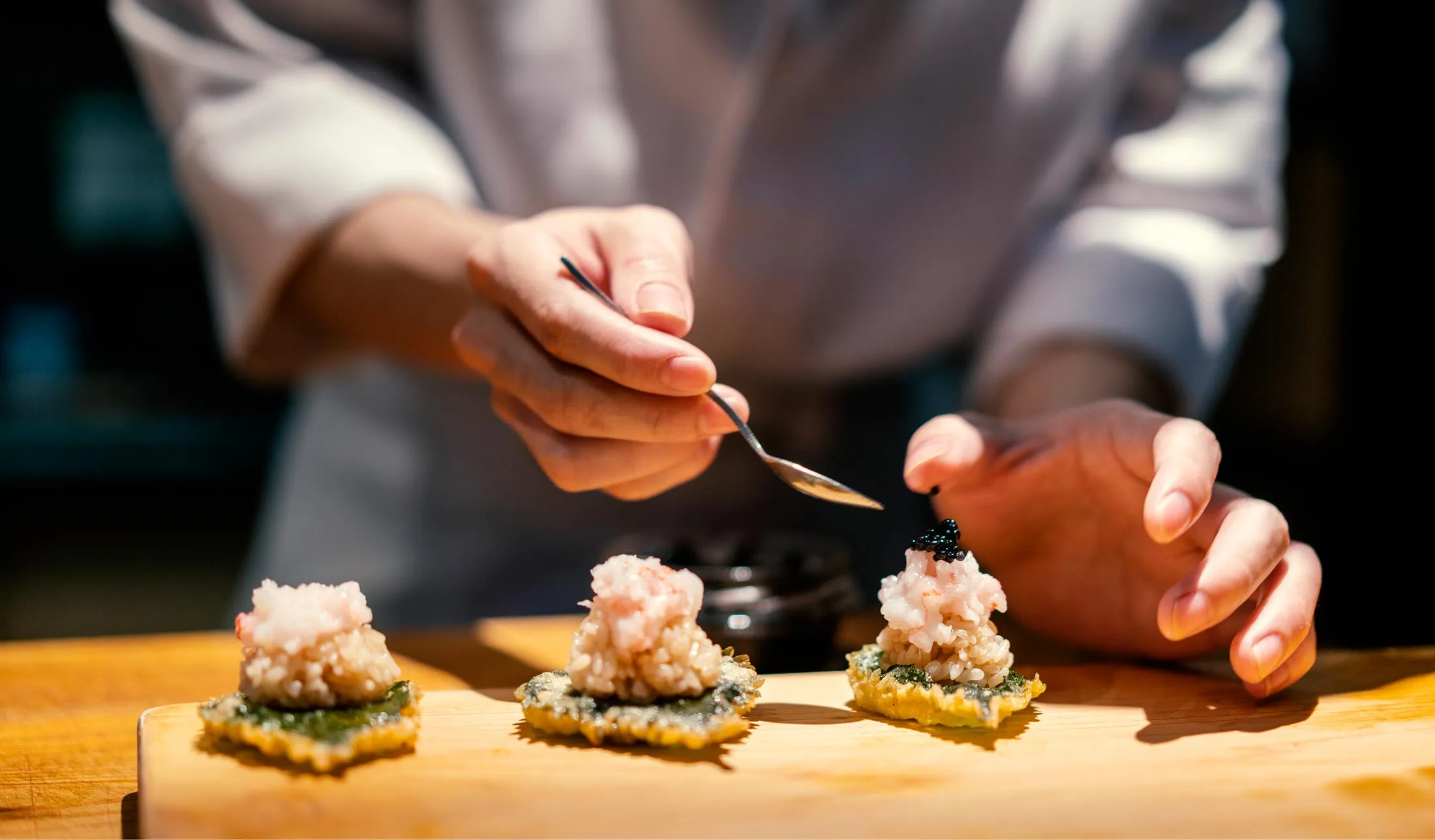 Fine dining in Japan