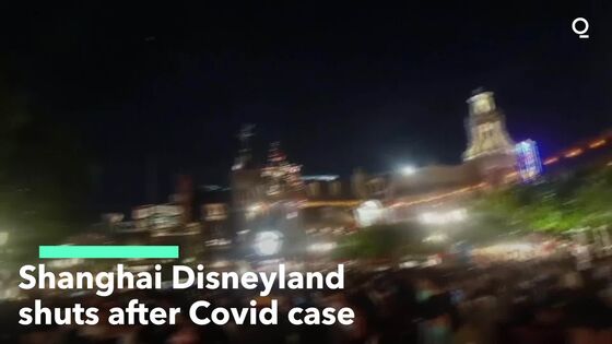 Locking Guests Inside Disneyland Shows China's Extreme Covid Tactics