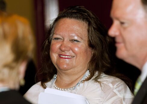 Hancock Prospecting Chairman Gina Rinehart