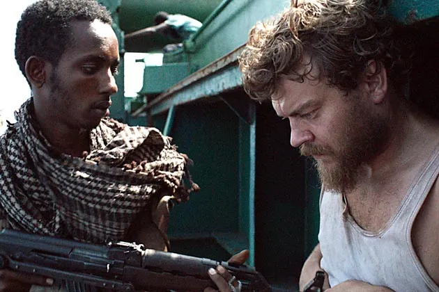Mikkel (Pilou Asbæk) spends much of “A Hijacking” at gunpoint