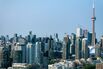 Residential And Commercial Buildings In Toronto Ahead Of GDP Figures 