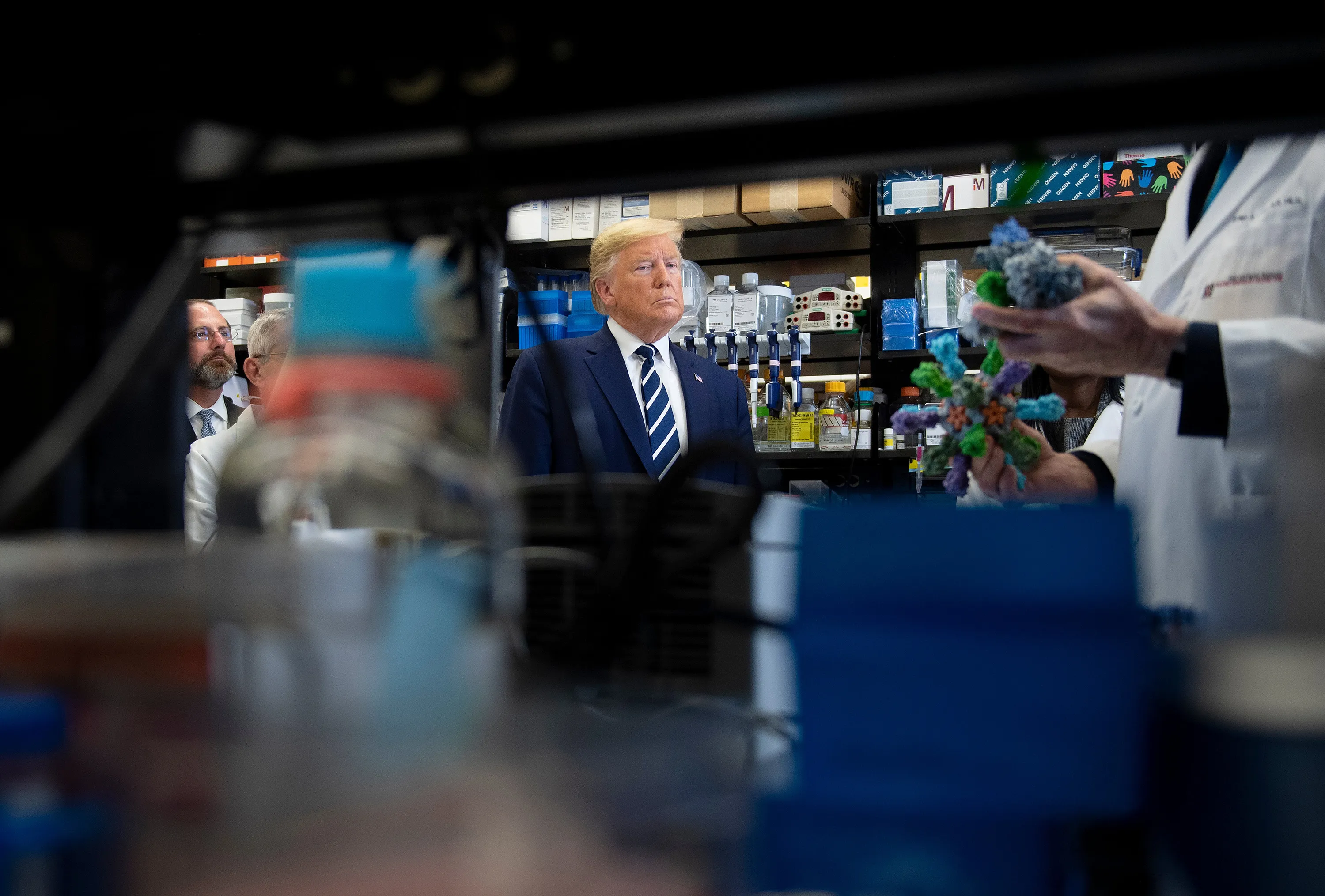 President Trump is eager for a Covid-19 vaccine within weeks, not months.&nbsp;