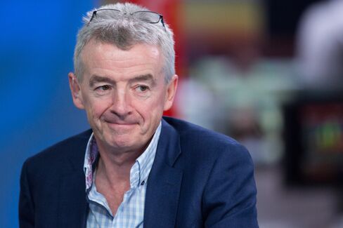 Michael O’Leary interviewed in London on May 23.