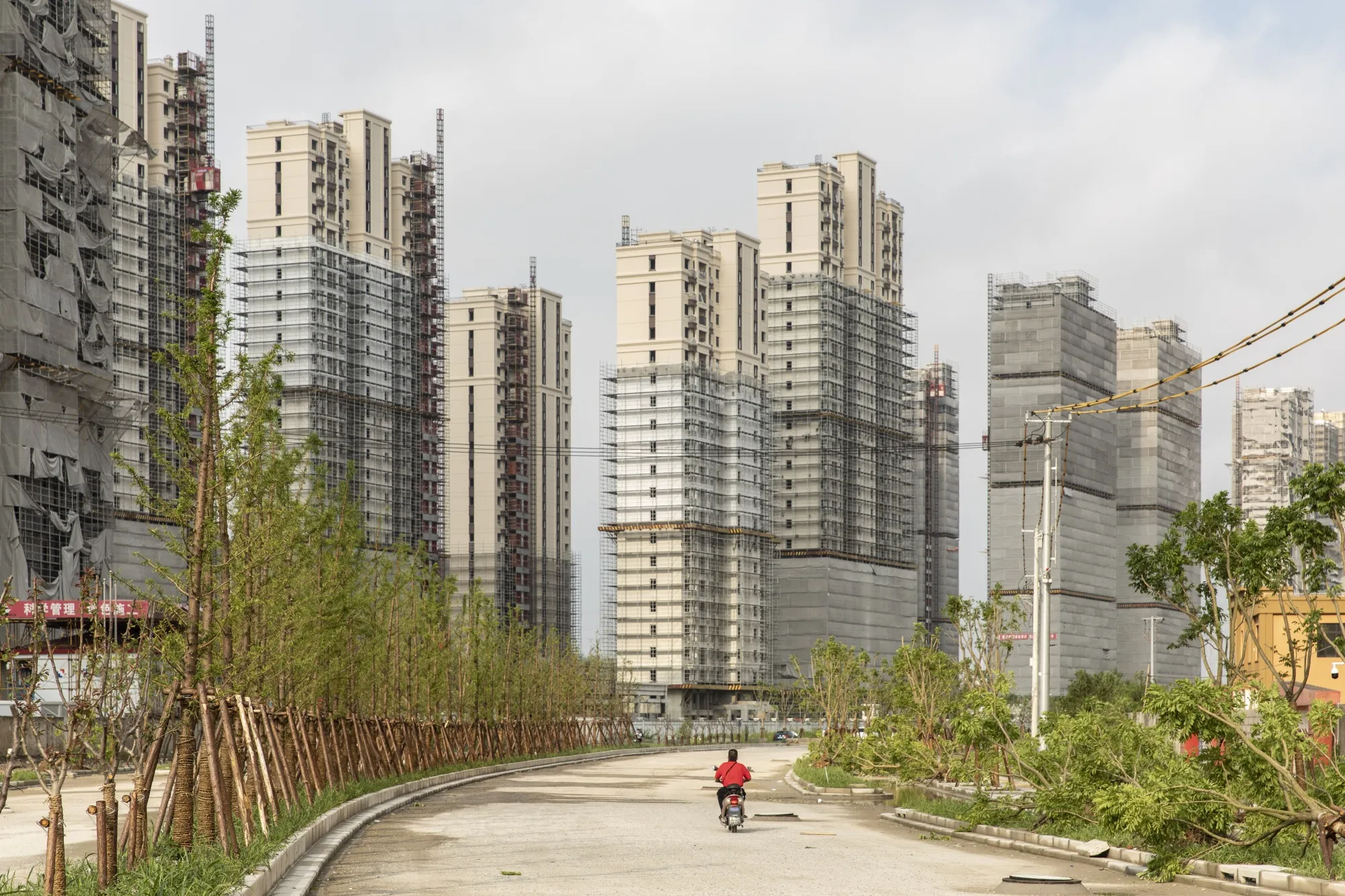 A residential housing development in Shanghai.